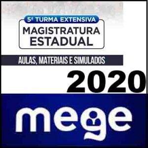 Curso 5ª Turma Extensiva de Magistratura Estadual 2020 - Mege