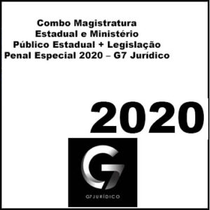 Rateio Curso Combo Magistratura Estadual e Ministério Público Estadual + Legislação Penal Especial 2020 – G7 Jurídico