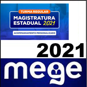 Rateio Turma Regular de Magistratura Estadual 2021- Mege