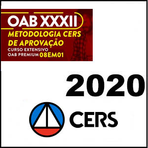 Rateio Curso OAB XXXII Exame da OAB 32 1ª Fase Metódo 8 em 1 EXTENSIVO PREMIUM - CERS