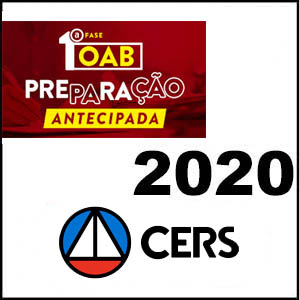 Rateio Curso OAB XXXIII Exame da OAB 33 1ª Fase EXTENSIVO PREPARAÇÃO ANTECIPADA OAB - CERS