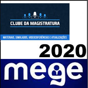 Rateio Clube da Magistratura Mege 2020/2021 - Mege