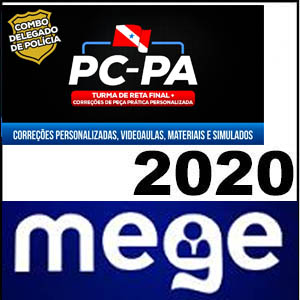 Rateio Curso PC-PA DELEGADO DE POLÍCIA 2020/2021 (Turma de Reta Final) - Mege