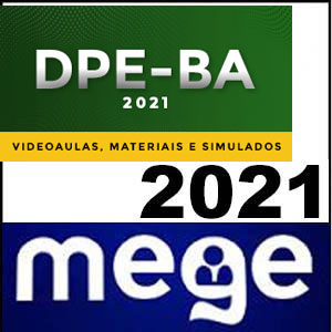 Rateio DPE BA 2021 (Videoaulas, materiais e simulados) - Mege