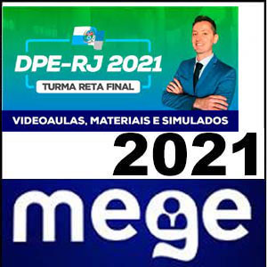 Rateio DPE-RJ 2021 (Turma de Reta Final) - Mege