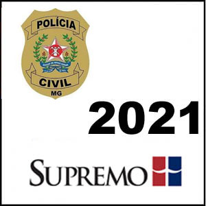 Rateio PC-MG Delegado 2021 Pré Edital - Supremo