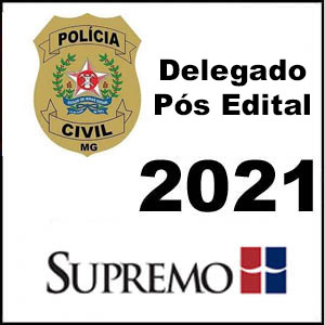 Rateio PC-MG Pós Edital Delegado de Polícia 2021 - Supremo