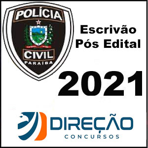 Rateio PC PB Escrivão Pós Edital 2021 - Direção Concursos