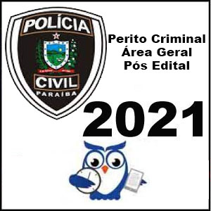 Rateio PC PB Perito Criminal Área Geral 2021 Pós Edital - Estratégia