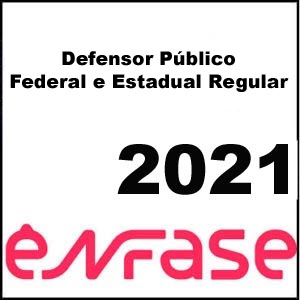 Rateio Defensor Público Federal e Estadual – Ênfase 2021