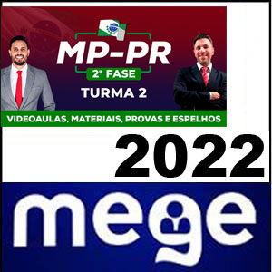 Rateio MP-PR Segunda Fase 2022 - Mege