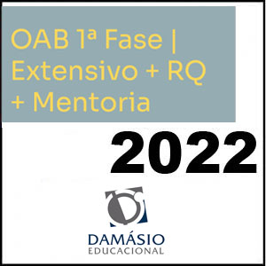 Rateio OAB 34 Extensivo + Resolução de Questões 1ª Fase Exame da OAB XXXIV 2022 – Damásio