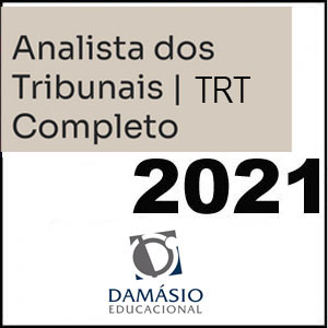 Rateio Analista dos Tribunais TRT 2021 - Tribunal Regional do Trabalho - Damásio
