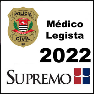 Rateio PC SP Médico Legista Pós Edital 2022 - Supremo