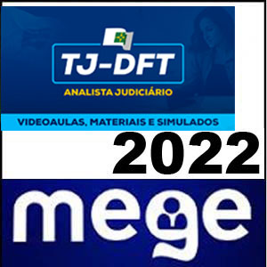 Rateio TJ-DFT 2022 Pós Edital Analista Judiciário - Mege