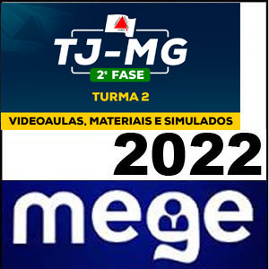 Rateio TJ-MG 2ª fase 2022 Turma 2 Mege