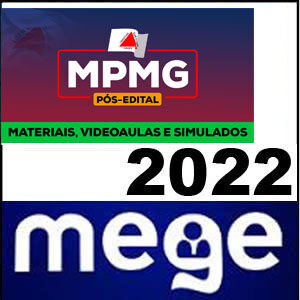 Rateio MP MG 2022 Reta Final Pós Edital - Mege