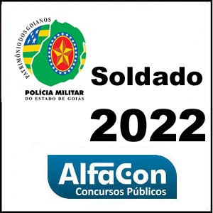 Rateio PM-GO Pós Edital Soldado 2022 - Alfacon