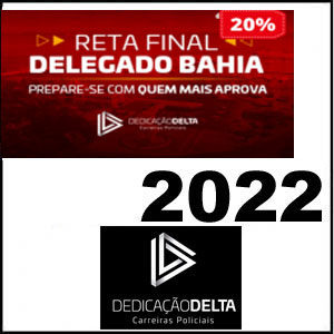 Rateio RETA FINAL PC BA DELEGADO BAHIA - Dedicação Delta