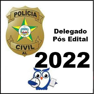 Rateio Delegado PC-AL Polícia Civil Delegado Pós Edital 2022 – Estratégia