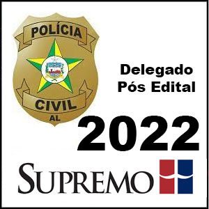 Rateio PC-AL Delegado de Polícia Civil Pós Edital 2022 – Supremo
