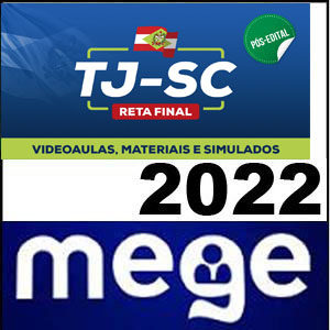 Rateio TJ-SC Reta Final Pós Edital 2022 - Mege