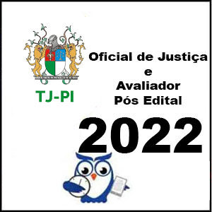 Rateio TJ PI Analista Judiciário – Oficial de Justiça e Avaliador Pós Edital 2022 - Estratégia