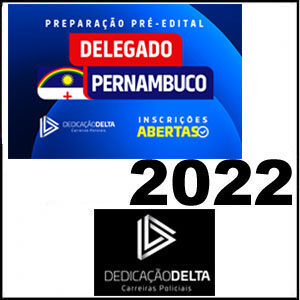 Rateio PREPARAÇÃO PRÉ EDITAL DELEGADO PERNAMBUCO 2022/2023 - Dedicação Delta