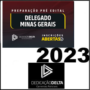 Rateio PREPARAÇÃO PRÉ-EDITAL DELEGADO MINAS GERAIS 2023 Turma Maio - Dedicação Delta