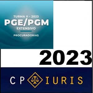 Rateio Extensivo PGE-PGM Procuradorias - Turma II 2023 - Cp Iuris