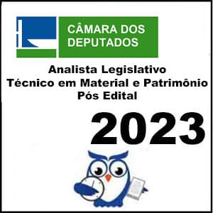 Rateio Analista Legislativo - Técnico em Material e Patrimônio - Câmara dos Deputados Pós Edital 2023 - Estratégia