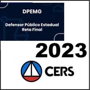 Rateio DPE-MG Pós Edital 2023 Defensor Público Estadual - CERS