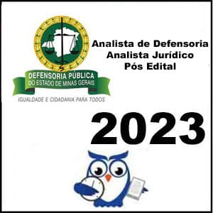 Rateio DPE-MG Pós Edital Analista da Defensoria Pública 2023 - Jurídico - Estratégia