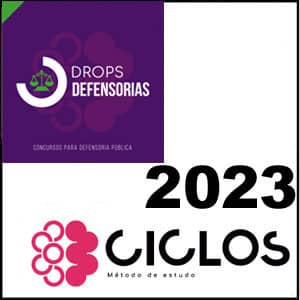 Rateio DROPS – Defensoria Pública 2023 - Ciclos