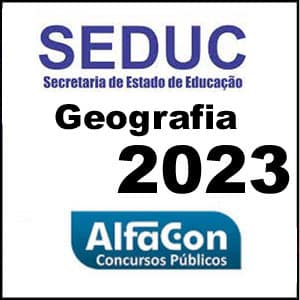 Rateio SEDUC Geografia 2023 Começando do Zero - Alfacon