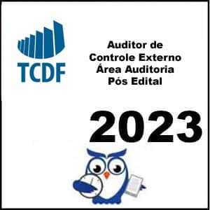 Rateio TCDF Auditor de Controle Externo – Área Auditoria Pós Edital 2023 - Estratégia