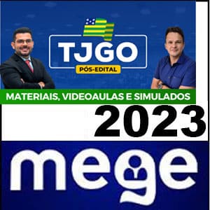 Rateio TJ GO 2023 Juiz Substituto Pós Edital - Mege