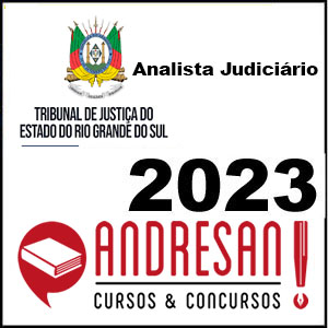 Rateio TJ RS - Analista Judiciário 2023 - Andresan