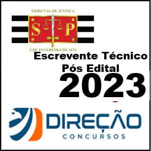 Rateio TJSP Escrevente Técnico Pós Edital 2023 - Direção Concursos