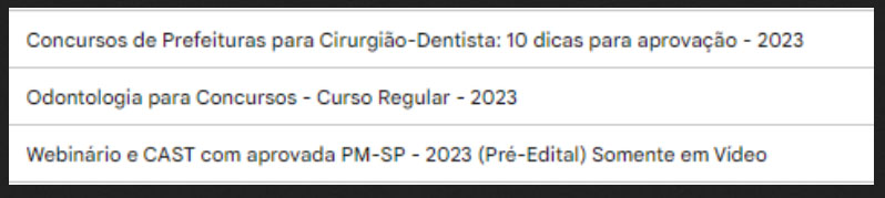 Curso Odontologia para Concursos 2023 – Curso Regular – Estratégia