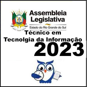 Rateio ALE RS 2023 Técnico em Tecnologia da informação - Estratégia