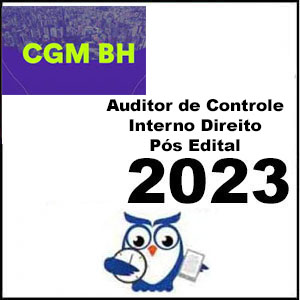 Rateio CGM BH Auditor 2023 - Direito Pós Edital - Estratégia