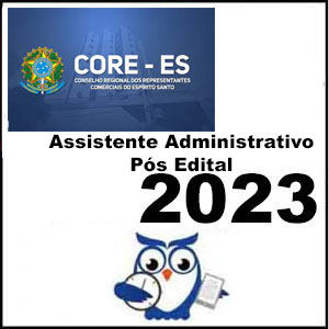 Rateio CORE ES 2023 Assistente Administrativo Pós Edital - Estratégia