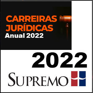 Rateio Carreiras Jurídicas Anual 2022 - Supremo