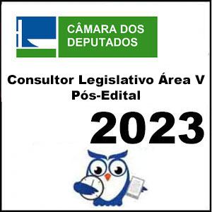 Rateio Consultor Legislativo Área V - Câmara dos Deputados Pós Edital 2023 - Estratégia