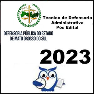 Rateio DPE MS 2023 Pós Edital Técnico de Defensoria - Estratégia