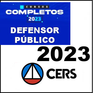 Rateio Defensor Público Estadual Módulo Inicial 2023 - Cers