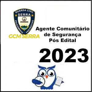 Rateio GCM de Serra ES Pós Edital 2023 - Agente - Estratégia