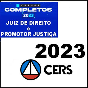 Rateio Juiz de Direito e Promotor de Justiça Módulo Inicial 2023 – Cers