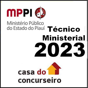 Rateio MP PI Técnico Ministerial 2023 - Casa do Concurseiro
